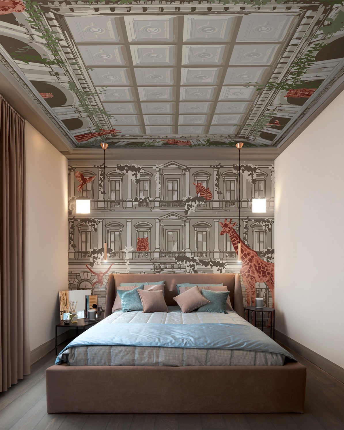 Wallpaper della collezione Andrea Castrignano per Styl’Editions